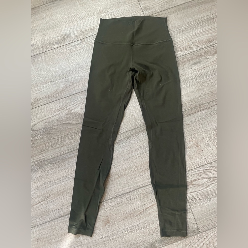 lululemon athletica Dark Green Leggings
